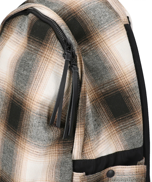 SSRL(シエスタ ロイヤル レーベル)の「Pill Daypack / Brown Check(バックパック/リュック・レディース・その他・FREE)」の9枚目の写真