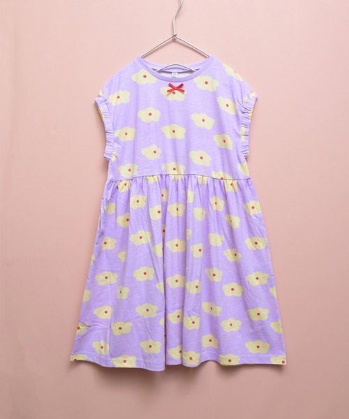 MARKEY'S(マーキーズ)の「OKINIIRIワンピース(ワンピース・キッズ・ピンク/ラベンダー/ライトブルー/レッド・100/90/80/150/140/130/120/110)」の3枚目の写真