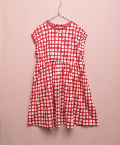 MARKEY'S(マーキーズ)の「OKINIIRIワンピース(ワンピース・キッズ・ピンク/ラベンダー/ライトブルー/レッド・100/90/80/150/140/130/120/110)」の4枚目の写真