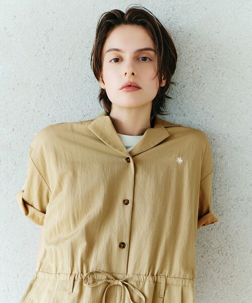 ANY(エニィ)の「【POLO BCS別注】オールインワン(つなぎ/オールインワン・レディース・ベージュ系/グレー系・F)」の4枚目の写真