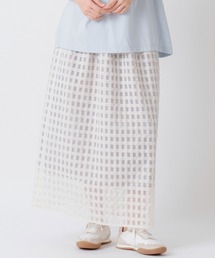 aranciato（アランチェート）の「「KELEN / ケレン」シアーチェックストレートシルエットスカート（スカート）」