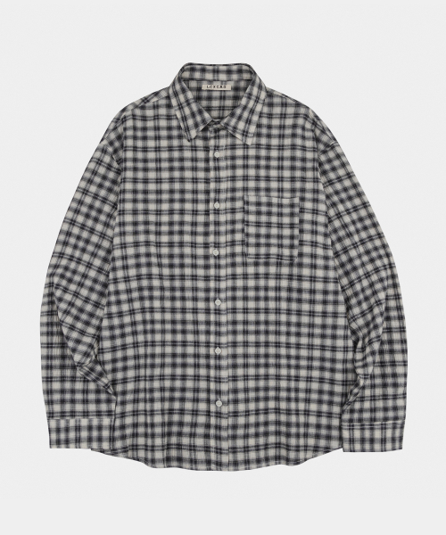 LETTERCOMO(レテルコモ)の「エイプレイ パステルチェックシャツ ブラック(シャツ/ブラウス・レディース・その他・MEDIUM/LARGE)」の2枚目の写真