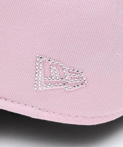 NEW ERA（ニューエラ）の「∴WEGO/【WEGO限定デザイン】別注NEWERA　940　linestone（キャップ・レディース・その他1/ブラック/ピンク・FREE）」の7枚目の写真