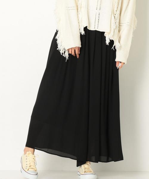 Another Edition（アナザーエディション）の「エアリータックパンツ/AEMFC AIRY TUCK◆（その他パンツ・レディース・オフホワイト/ブラック・FREE）」の7枚目の写真