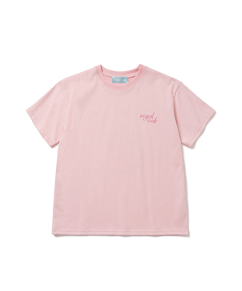 ROYAL OAK(ロイヤル・オーク)の「NEW MOON TEE (3 COLORS)(Tシャツ/カットソー・レディース・ライム/ネイビー/ライトピンク・FREE)」の3枚目の写真