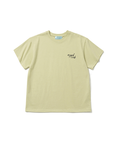 ROYAL OAK(ロイヤル・オーク)の「NEW MOON TEE (3 COLORS)(Tシャツ/カットソー・レディース・ライム/ネイビー/ライトピンク・FREE)」の1枚目の写真