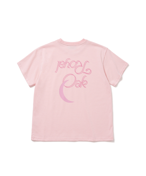 ROYAL OAK(ロイヤル・オーク)の「NEW MOON TEE (3 COLORS)(Tシャツ/カットソー・レディース・ライム/ネイビー/ライトピンク・FREE)」の4枚目の写真