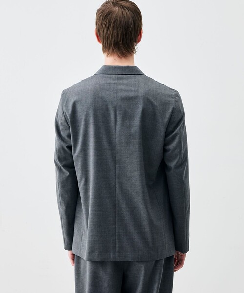 EDITION(エディション)の「Super140’sトロピカルウール ジャケット(テーラードジャケット・メンズ・ブラック/チャコールグレー・S/M/L)」の7枚目の写真