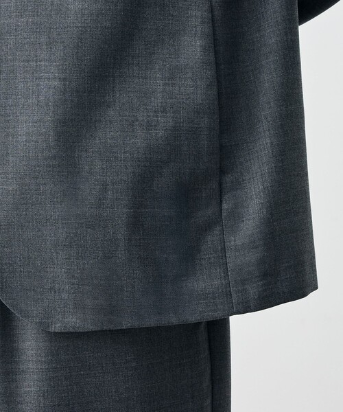 EDITION(エディション)の「Super140’sトロピカルウール ジャケット(テーラードジャケット・メンズ・ブラック/チャコールグレー・S/M/L)」の13枚目の写真