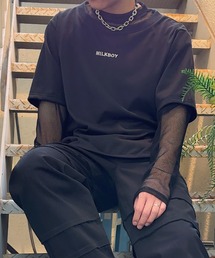 LAYERED LOGO シャツ