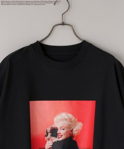 LOWRYS FARM(ローリーズファーム)の「【LFM(U)】MarilynMonroeTSS 655814(Tシャツ/カットソー・メンズ・ホワイト/ブラック/ホワイト系その他/ホワイト系その他2・MEDIUM/LARGE)」の18枚目の写真
