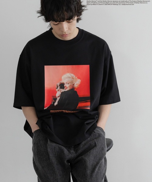 LOWRYS FARM(ローリーズファーム)の「【LFM(U)】MarilynMonroeTSS 655814(Tシャツ/カットソー・メンズ・ホワイト/ブラック/ホワイト系その他/ホワイト系その他2・MEDIUM/LARGE)」の12枚目の写真