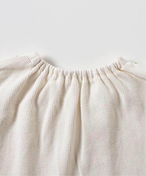 apres les cours(アプレレクール)の「little bunny うさ耳サロペット&インナーセット(その他ベビーウェア・キッズ・グリーン/オレンジ・70/80)」の3枚目の写真