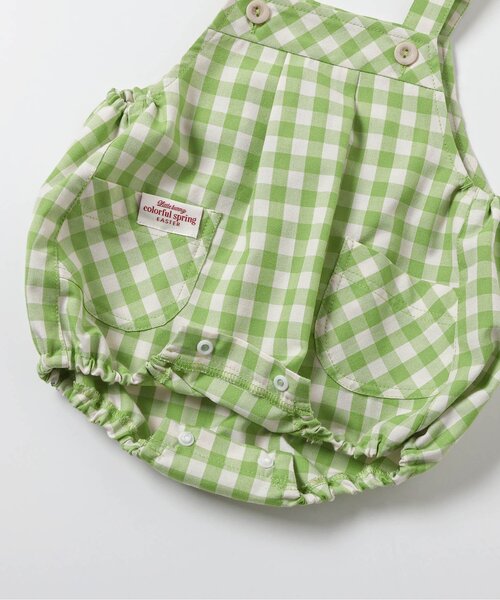 apres les cours(アプレレクール)の「little bunny うさ耳サロペット&インナーセット(その他ベビーウェア・キッズ・グリーン/オレンジ・70/80)」の21枚目の写真