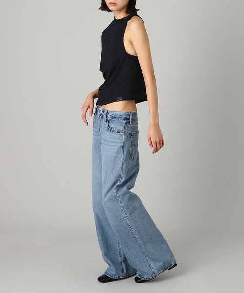 forget-me-nots(フォーゲットミーノッツ)の「TWIST ASYMMETRICAL T-SHIRT 325JTS209JS0233(Tシャツ/カットソー・レディース・ホワイト/ブラック・SMALL)」の10枚目の写真