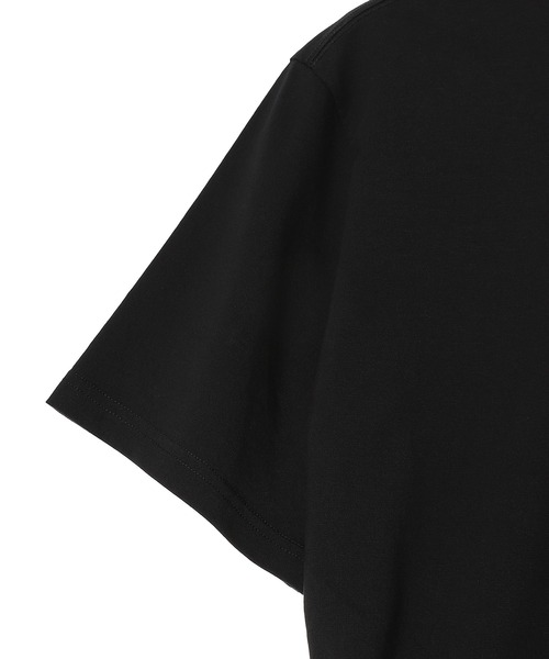 forget-me-nots(フォーゲットミーノッツ)の「TWIST ASYMMETRICAL T-SHIRT 325JTS209JS0233(Tシャツ/カットソー・レディース・ホワイト/ブラック・SMALL)」の14枚目の写真