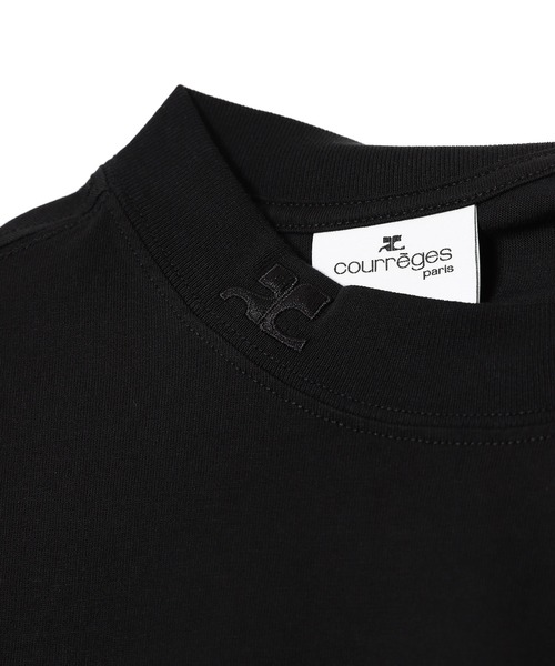 forget-me-nots(フォーゲットミーノッツ)の「TWIST ASYMMETRICAL T-SHIRT 325JTS209JS0233(Tシャツ/カットソー・レディース・ホワイト/ブラック・SMALL)」の15枚目の写真