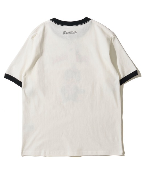 ADPOSION(アドポーション)の「【Monchhichi / モンチッチ】リンガークルーネックTシャツ(Tシャツ/カットソー・レディース・ホワイト系2/ホワイト系3/ホワイト系1・LARGE/SMALL/MEDIUM)」の5枚目の写真