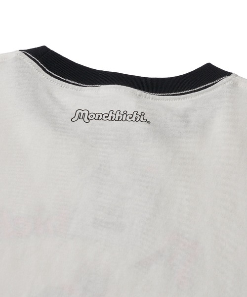 ADPOSION(アドポーション)の「【Monchhichi / モンチッチ】リンガークルーネックTシャツ(Tシャツ/カットソー・レディース・ホワイト系2/ホワイト系3/ホワイト系1・LARGE/SMALL/MEDIUM)」の12枚目の写真