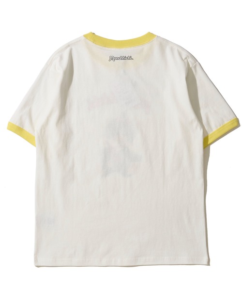 ADPOSION(アドポーション)の「【Monchhichi / モンチッチ】リンガークルーネックTシャツ(Tシャツ/カットソー・レディース・ホワイト系2/ホワイト系3/ホワイト系1・LARGE/SMALL/MEDIUM)」の9枚目の写真