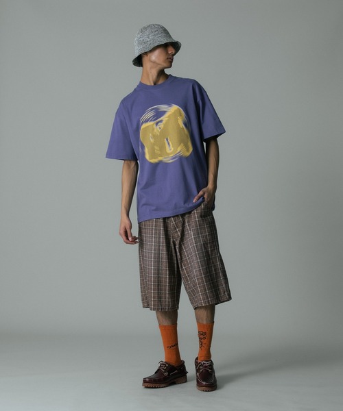XLARGE(エクストララージ)の「WALKING APE S/S TEE(Tシャツ/カットソー・メンズ・パープル/ホワイト/ブラック・S/M/L/XL)」の18枚目の写真