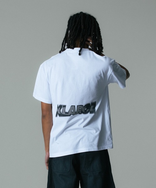 XLARGE(エクストララージ)の「WALKING APE S/S TEE(Tシャツ/カットソー・メンズ・パープル/ホワイト/ブラック・S/M/L/XL)」の15枚目の写真