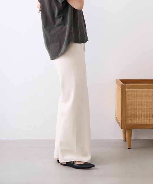 MICA&DEAL（マイカ＆ディール）の「美脚パンツ〈3サイズ展開〉（その他パンツ・レディース・ブラウン/ライトベージュ/ブラック・34/36/38）」の5枚目の写真