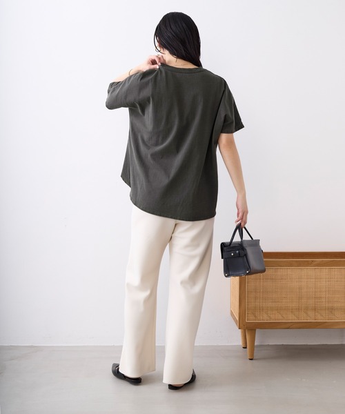 MICA&DEAL（マイカ＆ディール）の「美脚パンツ〈3サイズ展開〉（その他パンツ・レディース・ブラウン/ライトベージュ/ブラック・34/36/38）」の8枚目の写真