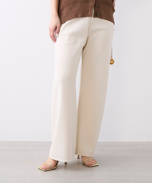 MICA&DEAL（マイカ＆ディール）の「美脚パンツ〈3サイズ展開〉（その他パンツ・レディース・ブラウン/ライトベージュ/ブラック・34/36/38）」の9枚目の写真