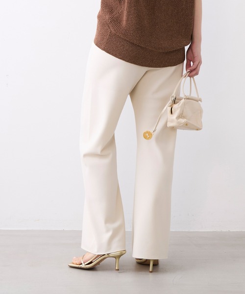 MICA&DEAL（マイカ＆ディール）の「美脚パンツ〈3サイズ展開〉（その他パンツ・レディース・ブラウン/ライトベージュ/ブラック・34/36/38）」の11枚目の写真