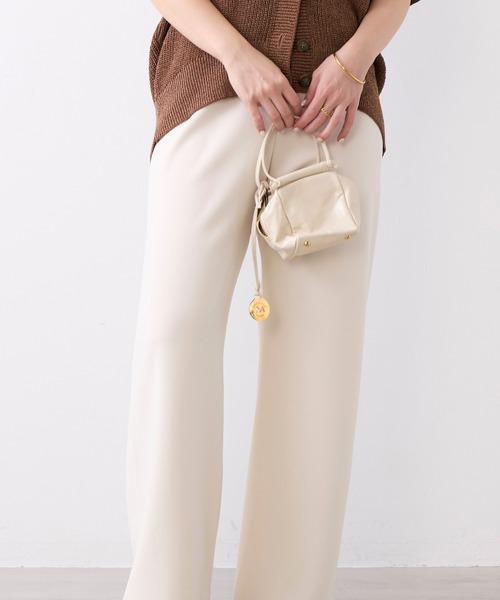 MICA&DEAL（マイカ＆ディール）の「美脚パンツ〈3サイズ展開〉（その他パンツ・レディース・ブラウン/ライトベージュ/ブラック・34/36/38）」の12枚目の写真