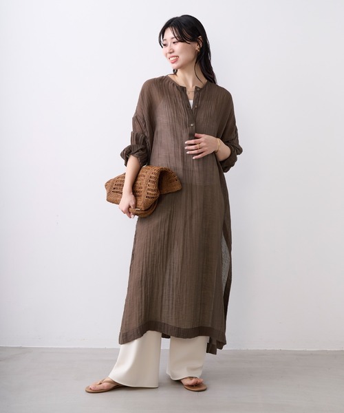 MICA&DEAL（マイカ＆ディール）の「美脚パンツ〈3サイズ展開〉（その他パンツ・レディース・ブラウン/ライトベージュ/ブラック・34/36/38）」の17枚目の写真