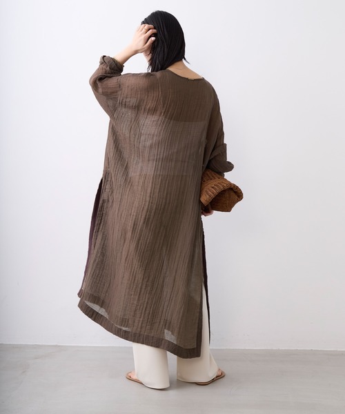 MICA&DEAL（マイカ＆ディール）の「美脚パンツ〈3サイズ展開〉（その他パンツ・レディース・ブラウン/ライトベージュ/ブラック・34/36/38）」の19枚目の写真