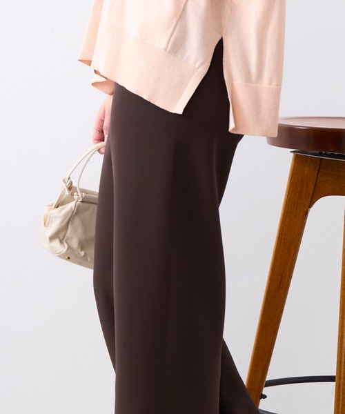 MICA&DEAL（マイカ＆ディール）の「美脚パンツ〈3サイズ展開〉（その他パンツ・レディース・ブラウン/ライトベージュ/ブラック・34/36/38）」の22枚目の写真