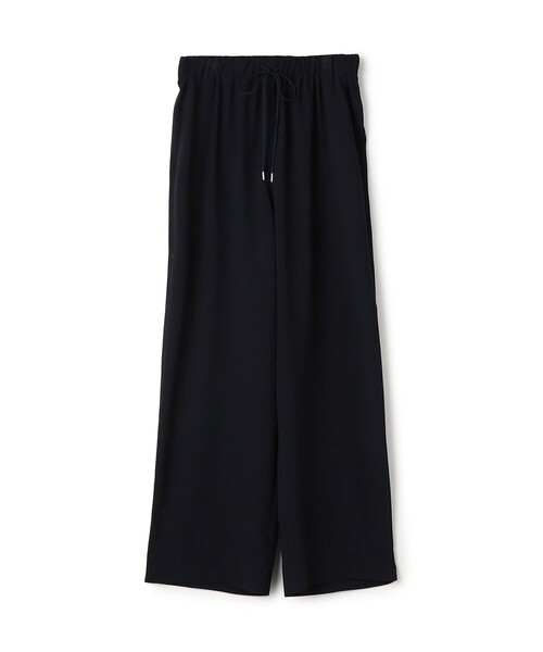 BALLSEY(ボールジィ)の「サブレジョーゼット ギャザーワイドパンツ(その他パンツ・レディース・ネイビー/カーキ・34/36)」の2枚目の写真