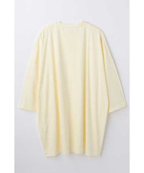 ENFOLD(エンフォルド)の「BIG SILHOUETTE T-SHIRT(Tシャツ/カットソー・レディース・ホワイト/ライトブルー/キナリ・38)」の12枚目の写真
