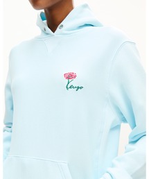 'KENZO Tulip' エンブロイダリー フーディー イン コットン