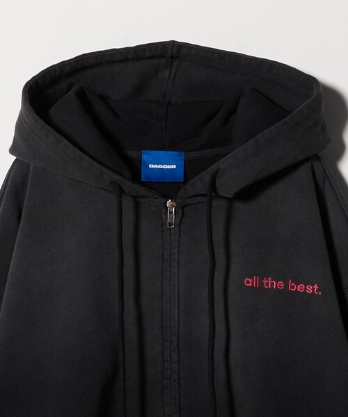 UNITED ARROWS & SONS（ユナイテッドアローズアンドサンズ）の「＜DAGGER for UNITED ARROWS & SONS＞ EX ZIP HOODIE/フーディ（パーカー・メンズ・ブラック・XL/L/M/S）」の4枚目の写真