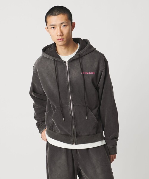 UNITED ARROWS & SONS（ユナイテッドアローズアンドサンズ）の「＜DAGGER for UNITED ARROWS & SONS＞ EX ZIP HOODIE/フーディ（パーカー・メンズ・ブラック・XL/L/M/S）」の12枚目の写真