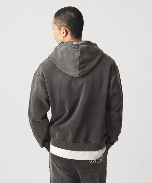 UNITED ARROWS & SONS（ユナイテッドアローズアンドサンズ）の「＜DAGGER for UNITED ARROWS & SONS＞ EX ZIP HOODIE/フーディ（パーカー・メンズ・ブラック・XL/L/M/S）」の13枚目の写真