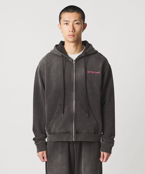 UNITED ARROWS & SONS（ユナイテッドアローズアンドサンズ）の「＜DAGGER for UNITED ARROWS & SONS＞ EX ZIP HOODIE/フーディ（パーカー・メンズ・ブラック・XL/L/M/S）」の15枚目の写真