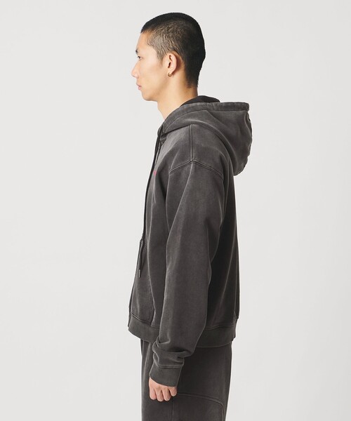 UNITED ARROWS & SONS（ユナイテッドアローズアンドサンズ）の「＜DAGGER for UNITED ARROWS & SONS＞ EX ZIP HOODIE/フーディ（パーカー・メンズ・ブラック・XL/L/M/S）」の16枚目の写真