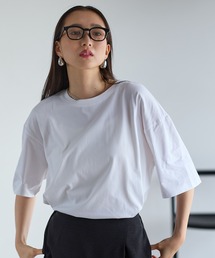 LEPSIM | 《レプクル》バックパッチT 242850(Tシャツ/カットソー)