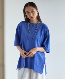 LEPSIM | 《レプクル》バックパッチT 242850(Tシャツ/カットソー)