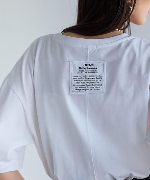 ますさま確認用ページ レプクル》バックパッチT 242850（Tシャツ/カットソー）｜LEPSIM
