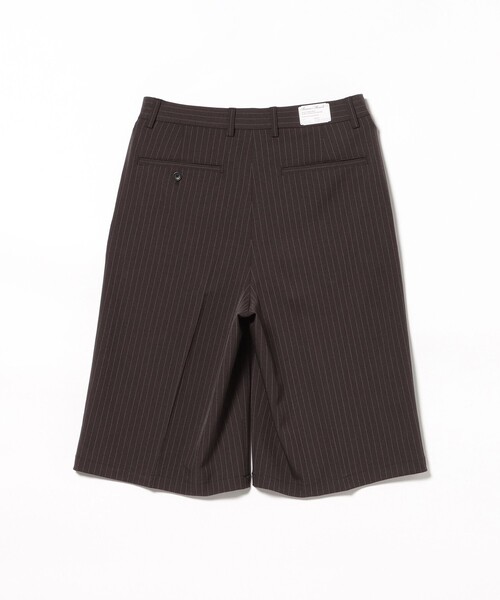 BEAMS HEART(ビームスハート)の「2タック ワイド ストライプ ショートパンツ(その他パンツ・メンズ・ブラック/ダークブラウン・LARGE/SMALL/MEDIUM)」の19枚目の写真