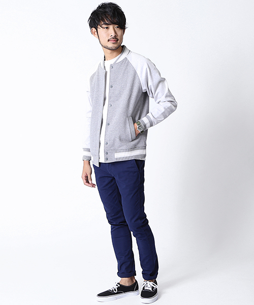 BEAMS（ビームス）の「BEAMS / ボンディング スタジャン（ブルゾン・メンズ・ブラック系その他/ブラック/ネイビー・SMALL/X-LARGE/LARGE/MEDIUM）」の15枚目の写真