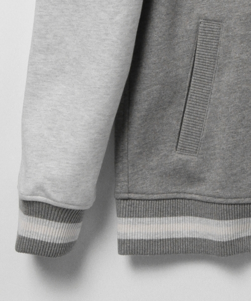 BEAMS（ビームス）の「BEAMS / ボンディング スタジャン（ブルゾン・メンズ・ブラック系その他/ブラック/ネイビー・SMALL/X-LARGE/LARGE/MEDIUM）」の9枚目の写真