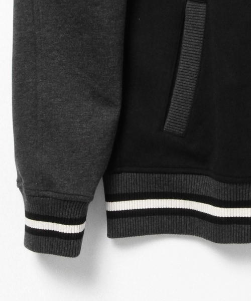 BEAMS（ビームス）の「BEAMS / ボンディング スタジャン（ブルゾン・メンズ・ブラック系その他/ブラック/ネイビー・SMALL/X-LARGE/LARGE/MEDIUM）」の11枚目の写真