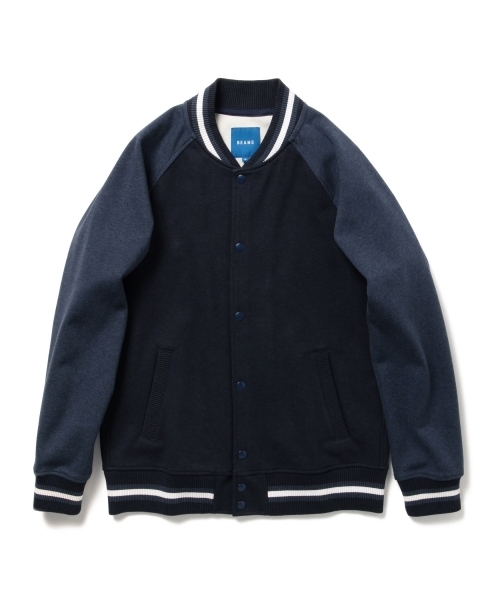 BEAMS（ビームス）の「BEAMS / ボンディング スタジャン（ブルゾン・メンズ・ブラック系その他/ブラック/ネイビー・SMALL/X-LARGE/LARGE/MEDIUM）」の22枚目の写真